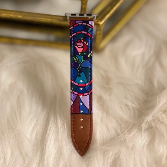 Hand painted Apple Watch band. - Picture 2 of 3